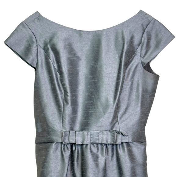 Alfred Sung Size 16 Quarry Cap Sleeve Cocktail Evening Dress D568 - Picture 3 of 8